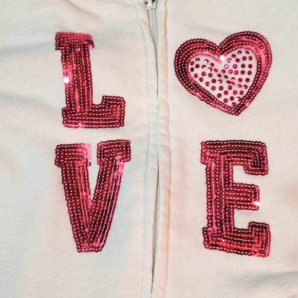 Xl girls  14 sherpa lined sweatshirt hooded jacket , the childrens place… - Picture 3 of 4